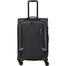 Travelite Corsiica 4 wielen Trolley M 67 cm met uitbreidingsplooi  variant 1