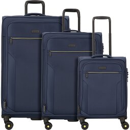 d&n Travel Line 9704 4 wielen Kofferset 3-delig met uitbreidingsplooi  variant 2