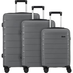 d&n Travel Line 4100 4 wielen Kofferset 3-delig  variant 3