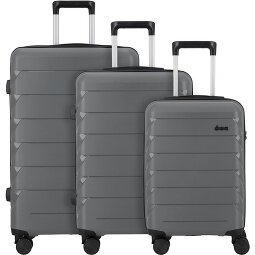 d&n Travel Line 4100 4 wielen Kofferset 3-delig  variant 3