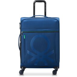 Delsey Paris x United Colors of Benetton Colour Bock 4-wiel trolley 67 cm met rekbare vouw  variant 2
