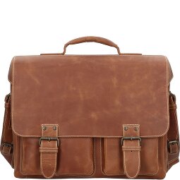 aunts & uncles Hunter Finn Aktetas Leer 40 cm Laptopcompartiment  variant 2