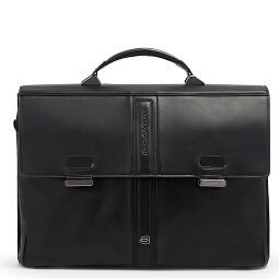 Piquadro Victor Aktentas RFID-bescherming Leder 42 cm Laptopvak  variant 1