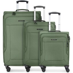 Franky Melbourne 3.0 4-wiel kofferset, 3-delig, met rekbare vouw  variant 3