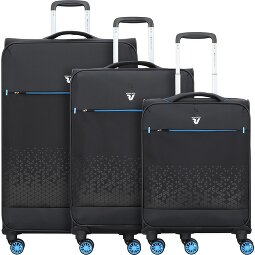 Roncato Crosslite 4 wielen Kofferset 3-delig met uitbreidingsplooi  variant 2