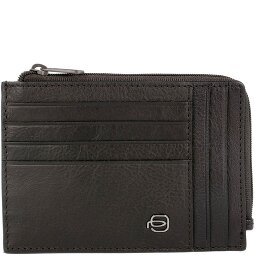 Piquadro Zwart Vierkant Creditcardetui RFID Leer 12,5 cm  variant 2