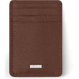 Redolz Leather Essentials creditcardhouder RFID leer 7 cm met geldclip  variant 2
