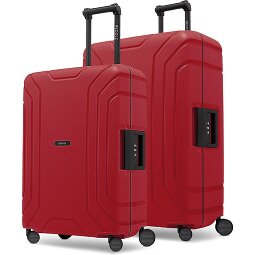 Redolz Essentials 15 kofferset met 4 wielen, M+L, met driepuntssluiting  variant 1