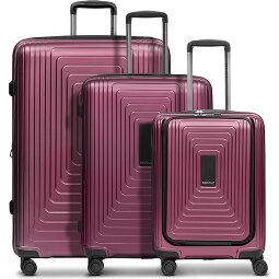 Redolz Essentials 14 4 wielen Kofferset 3-delig met uitbreidingsplooi  variant 1