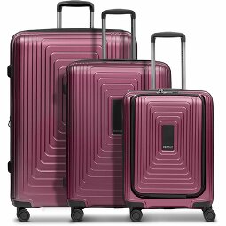 Redolz Essentials 14 3-delige 4-wiel kofferset 3-delige kofferset met uitbreidingsvouw  variant 1