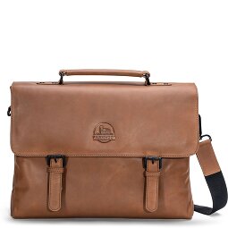 Farmhood Nashville aktetas XL 2 compartimenten leder 39 cm  variant 2