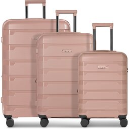 d&n South Dakota 4 wielen Kofferset 3-delig met uitbreidingsplooi  variant 5