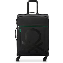 Delsey Paris x United Colors of Benetton Colour Bock 4-wiel trolley 67 cm met rekbare vouw  variant 1