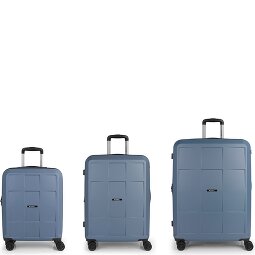 Gabol Montreal 4 wielen Kofferset 3-delig met uitbreidingsplooi  variant 1