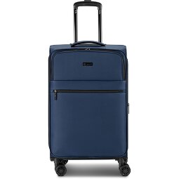 bugatti Valencia Soft 4 wielen Trolley M 65 cm met uitbreidingsplooi  variant 2