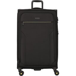 d&n Travel Line 9704 4 wielen Trolley L 78 cm met uitbreidingsplooi  variant 1