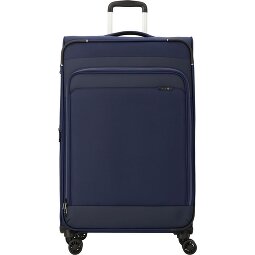 d&n Travel Line 9504 4 wielen Trolley L 76 cm met uitbreidingsplooi  variant 2