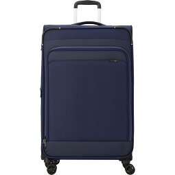 d&n Travel Line 9504 4 wielen Trolley L 76 cm met uitbreidingsplooi  variant 3