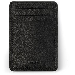 Redolz Leather Essentials creditcardhouder RFID leer 7 cm met geldclip  variant 1