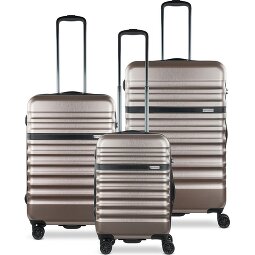 bugatti Corium 4-wiel kofferset 3 stuks.  variant 2
