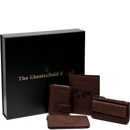 The Chesterfield Brand Creditcardhouder 4-delige geschenkset leer 7 cm  variant 1