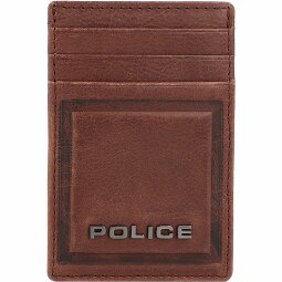 Police PT16-08536 Creditcard etui leer 7 cm met geldclip  variant 2