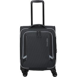 Travelite Corsiica 4 wielen Cabinewagen S 55 cm met uitbreidingsplooi  variant 1