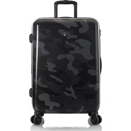 Heys Black Camo 4 wielen Trolley M 66 cm met uitbreidingsplooi  variant 1