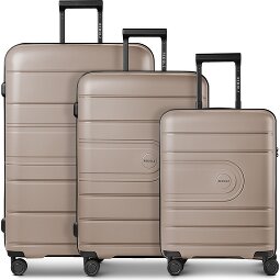 Redolz Essentials 11 4 wielen Kofferset 3-delig met uitbreidingsplooi  variant 7