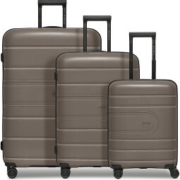 Redolz Essentials 11 4 wielen Kofferset 3-delig met uitbreidingsplooi  variant 7