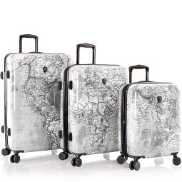 Heys Black Camo 4 wielen Kofferset 3-delig met uitbreidingsplooi  variant 1 Heys Black Camo 4 wielen Kofferset 3-delig met uitbreidingsplooi  variant 1