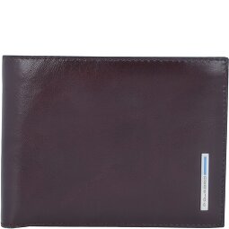 Piquadro Blauwe vierkante Leren Portemonnee 12,5 cm  variant 2