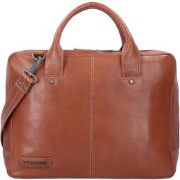 Plevier Navigator Tacan Koffer Leer 36 cm Laptop compartiment  variant 1