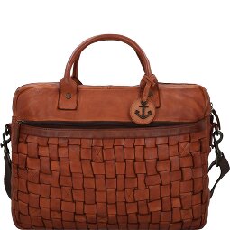 Harbour 2nd Urban Poets Blaise Koffer Leer 40 cm Laptop compartiment  variant 1