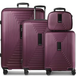 Redolz Essentials 14 4-wiel kofferset + beautycase 4 stuks met stretchvouw  variant 1
