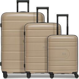 Redolz Essentials 11 4 wielen Kofferset 3-delig met uitbreidingsplooi  variant 1