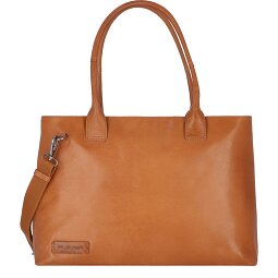 Plevier Rock Amber Schoudertas Leer 43 cm Laptop compartiment  variant 1