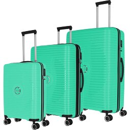Travelite Orbita 4 wielen Kofferset 3-delig met uitbreidingsplooi  variant 1