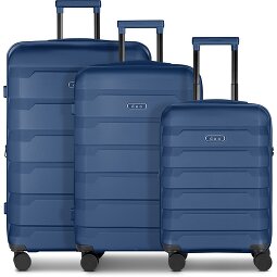 d&n South Dakota 4 wielen Kofferset 3-delig met uitbreidingsplooi  variant 3