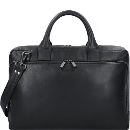 Plevier Vintage Bill Koffer Leer 40 cm Laptop compartiment  variant 2