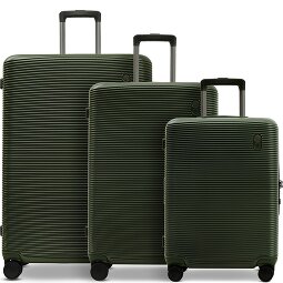 Echolac Ultima 4 wielen Kofferset 3-delig met uitbreidingsplooi  variant 3