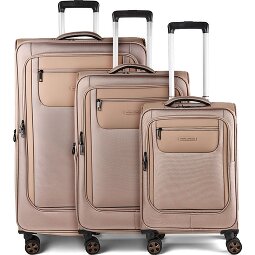 Worldpack Oxford 4 wielen Kofferset 3-delig met uitbreidingsplooi  variant 1