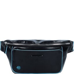Piquadro Blauw vierkant heuptasje leer 29 cm  variant 1