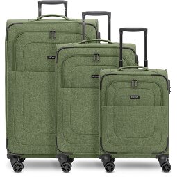 Redolz Essentials 12 THREE SET 4 wielen Kofferset 3-delig met uitbreidingsplooi  variant 5