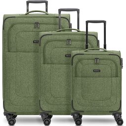 Redolz Essentials 12 THREE SET 4 wielen Kofferset 3-delig met uitbreidingsplooi  variant 4
