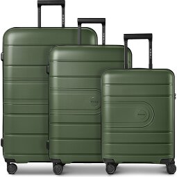 Redolz Essentials 11 4 wielen Kofferset 3-delig met uitbreidingsplooi  variant 5