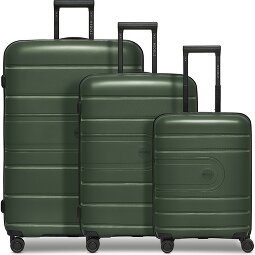Redolz Essentials 11 4 wielen Kofferset 3-delig met uitbreidingsplooi  variant 6