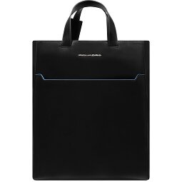 Piquadro Blue Square Schoudertas RFID-bescherming Leer 30 cm Laptop compartiment  variant 1