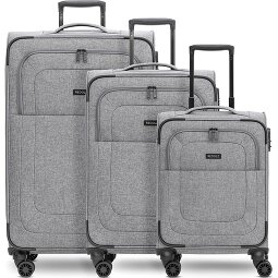 Redolz Essentials 12 THREE SET 4 wielen Kofferset 3-delig met uitbreidingsplooi  variant 3