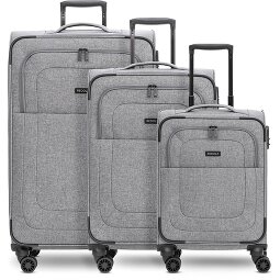 Redolz Essentials 12 THREE SET 4 wielen Kofferset 3-delig met uitbreidingsplooi  variant 3
